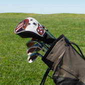 Amerikaanse Eskimohond  Golfheadcover (Insitu)