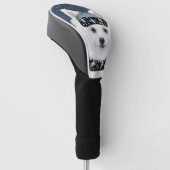 Amerikaanse Eskimohond Golfheadcover (Schuin)