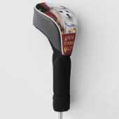 Amerikaanse Eskimohond Golfheadcover (Schuin)