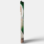 Amerikaanse Eskimohond in St. Patrick's Day-jurk Case-Mate iPhone Case (Achterkant / Links)