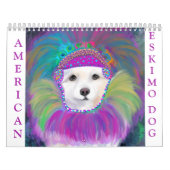 AMERIKAANSE ESKIMOHOND KALENDER (Hoes)
