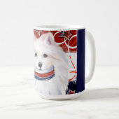 Amerikaanse Eskimohond Koffiemok (Voorkant rechts)