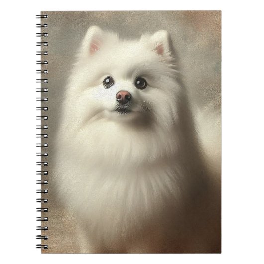 Amerikaanse Eskimohond Notitieboek (Voorkant)