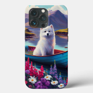 Amerikaanse Eskimohond op Peddel: Een Schitterend  Case-Mate iPhone Case
