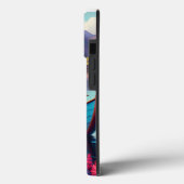 Amerikaanse Eskimohond op Peddel: Een Schitterend  Case-Mate iPhone Case (Achterkant / Links)