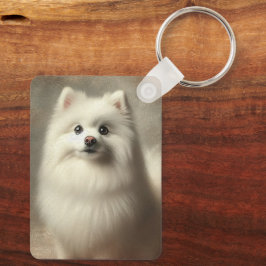 Amerikaanse Eskimohond Sleutelhanger