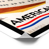 Amerikaanse exportlijnen poster (Hoek)