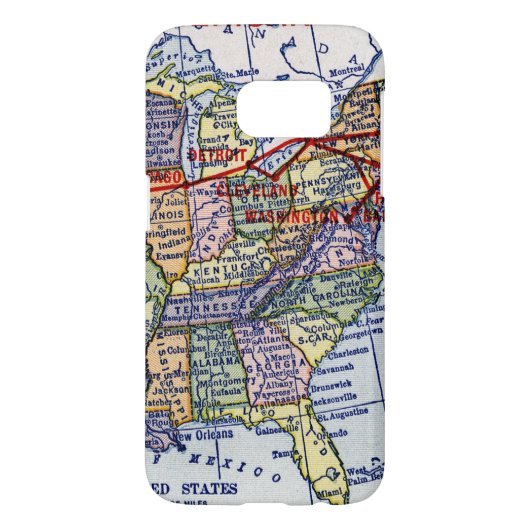 AMERIKAANSE EXPRESS SHIPPING Case-Mate SAMSUNG GALAXY HOESJE (Achterkant)