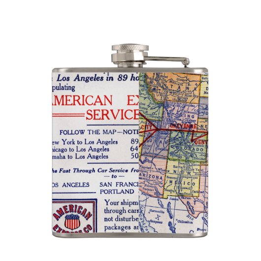 AMERIKAANSE EXPRESS SHIPPING HEUPFLES (Achterkant)