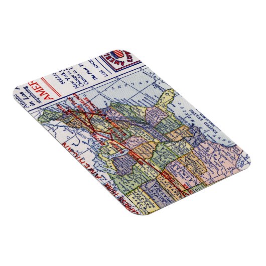 AMERIKAANSE EXPRESS SHIPPING MAGNEET (Rechterzijde)