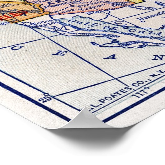 AMERIKAANSE EXPRESS SHIPPING POSTER (Hoek)