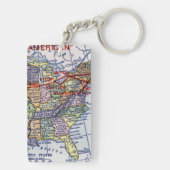 AMERIKAANSE EXPRESS SHIPPING SLEUTELHANGER (achterkant)