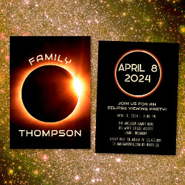 Amerikaanse Familie Totale Zonsverduistering 8 apr Kaart