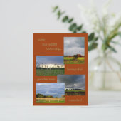 Amerikaanse Farmlands 2 foto-briefkaart Briefkaart (Staand voorkant)