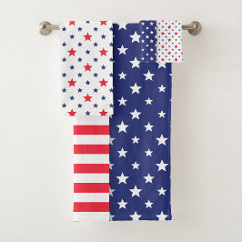 Amerikaanse feestdag bad handdoek
