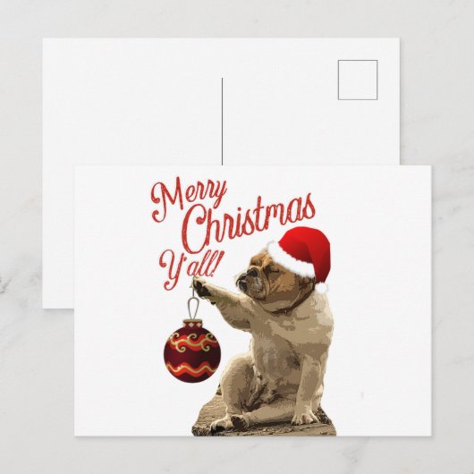 Amerikaanse feestdag briefkaart (Voorkant / Achterkant)