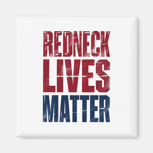 Amerikaanse Feestdag Redneck Kwestie 4 juli VS Magneet (Voorkant)