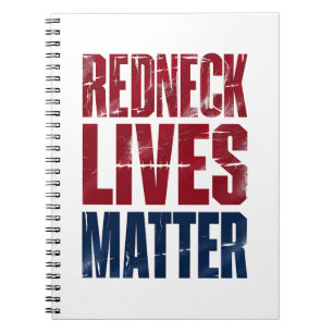 Amerikaanse Feestdag Redneck Kwestie 4 juli VS Notitieboek