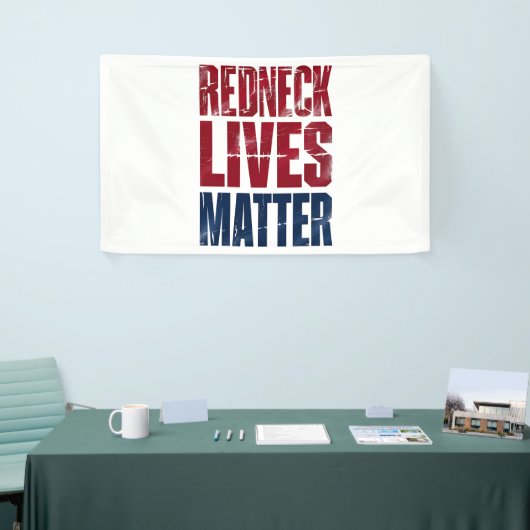 Amerikaanse Feestdag Redneck Kwestie 4 juli VS Spandoek (Beurs)