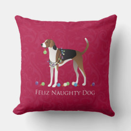 Amerikaanse feestkerst kussen