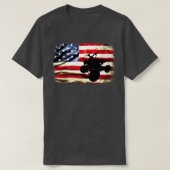  Amerikaanse fiets 4 fiets T-shirt (Design voorkant)