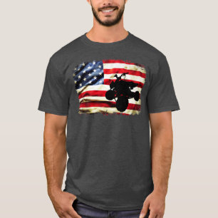  Amerikaanse fiets 4 fiets T-shirt