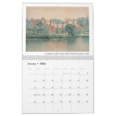Amerikaanse Fine Art Waterverf Europe Schilderijen Kalender (Jan 2026)