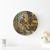 Amerikaanse Firefighter Style 2-klok Grote Klok (Huis)