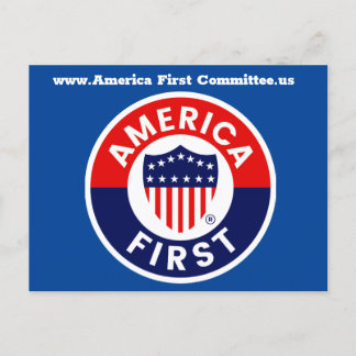 Amerikaanse First Committee Briefkaart