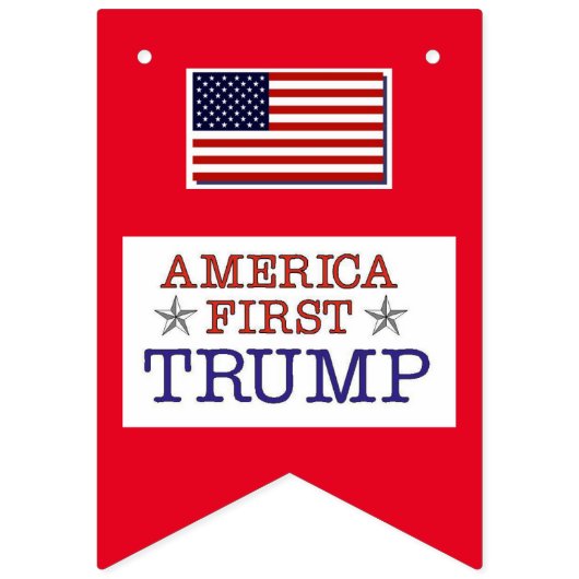 Amerikaanse First Trump Banner Flags (Eerste vlag)