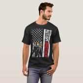 Amerikaanse Flag Brother Beer Autism Awareness Sup T-shirt (Voorkant volledig)