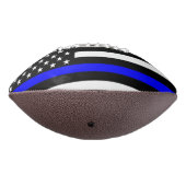 Amerikaanse Flag Thin Blue Line Symbolisch Memoria American Football (Gedraaid 270)
