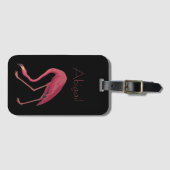 Amerikaanse Flamingo  Aububon Birds of America Bagagelabel (Voorkant (horizontaal))