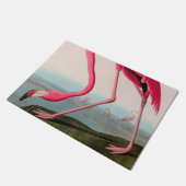 Amerikaanse Flamingo Birds of America Audubon Prin Deurmat (Schuin)