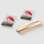 Amerikaanse Flamingo Birds of America Audubon Prin Handwaaier (Niet-gemonteerd)