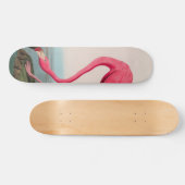 Amerikaanse Flamingo Birds of America Audubon Prin Persoonlijk Skateboard (Horizontaal)