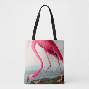 Amerikaanse Flamingo Birds of America Audubon Prin Tote Bag