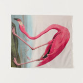 Amerikaanse Flamingo Birds of America Audubon Prin Wandkleed (Voorkant (horizontaal))