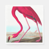 Amerikaanse Flamingo door John James Audubon Servet (Voorkant)