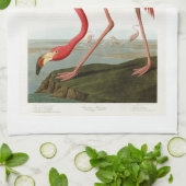 Amerikaanse Flamingo John Audubon Birds of America Theedoek (Gevouwen)