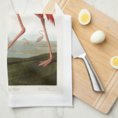 Amerikaanse Flamingo John Audubon Birds of America Theedoek (Quarter Fold)