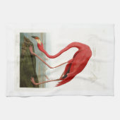 Amerikaanse Flamingo John Audubon Birds of America Theedoek (Horizontaal)