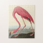 Amerikaanse Flamingo ~ John James Audubon 11 x 14 Legpuzzel (Verticaal)