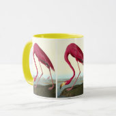 Amerikaanse Flamingo, John James Audubon Mok (Voorkant links)