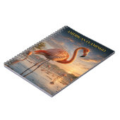 Amerikaanse Flamingo Kustlagune DIEREN Notitieboek (Linkerzijde)