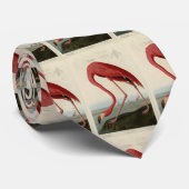 Amerikaanse Flamingo uit Audubon's Birds of Americ Stropdas (Opgerold)