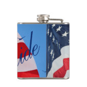 Amerikaanse fles heupfles (Achterkant)