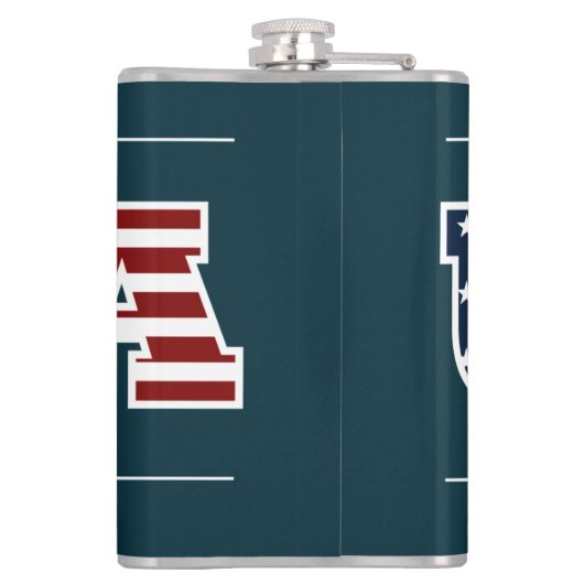 Amerikaanse fles heupfles (Achterkant)