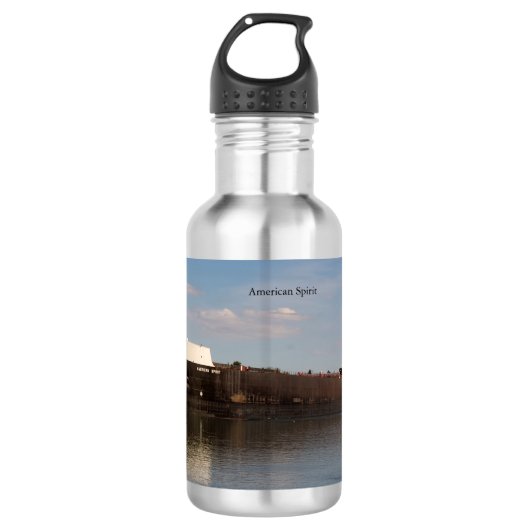 Amerikaanse fles met gedistilleerd water (Voorkant)