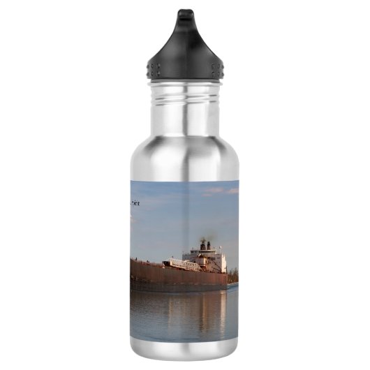 Amerikaanse fles met gedistilleerd water (Rechts)